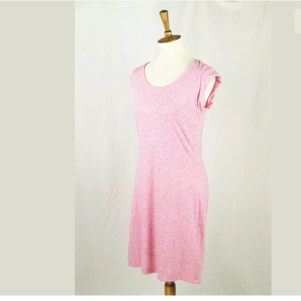 ❌SOLD❌Athleta Pink Draped Back Charisma Dress - Picture 2 of 7